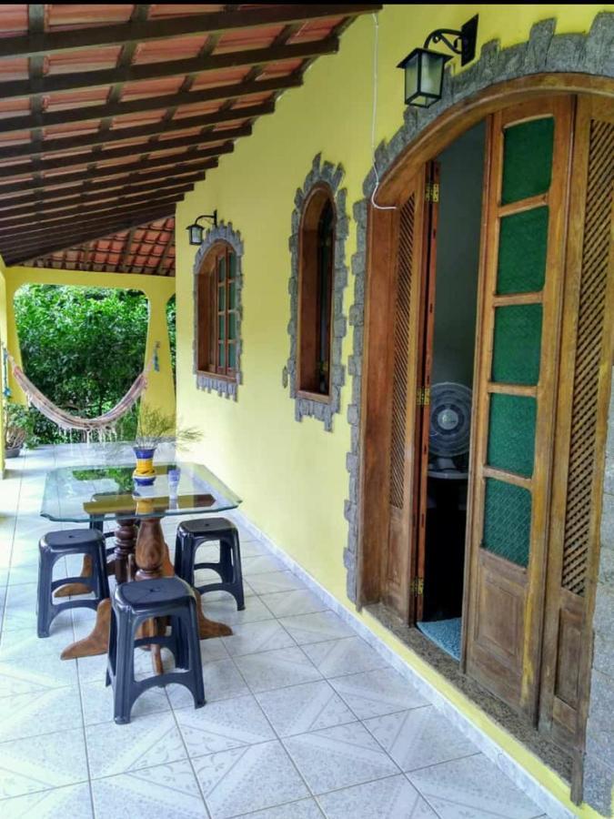 Casa Com Flores Pedra Azul  Esterno foto